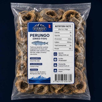 Perungo (dried fish) 