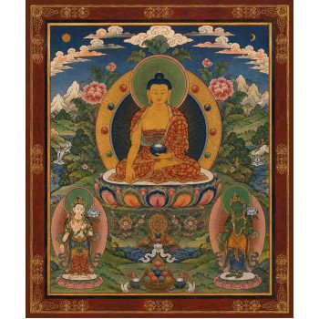 Traditional Nepali Thangka Art