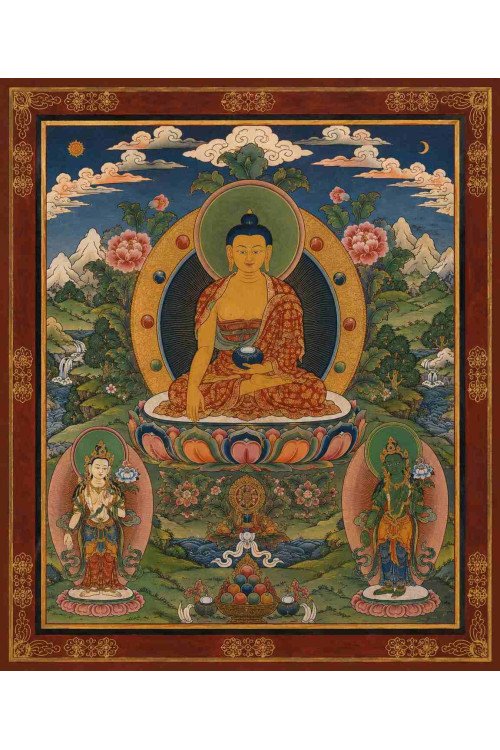 Traditional Nepali Thangka Art